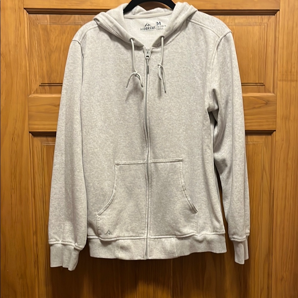 Ridgecut Women’s Gray Zip-Up Hoodie